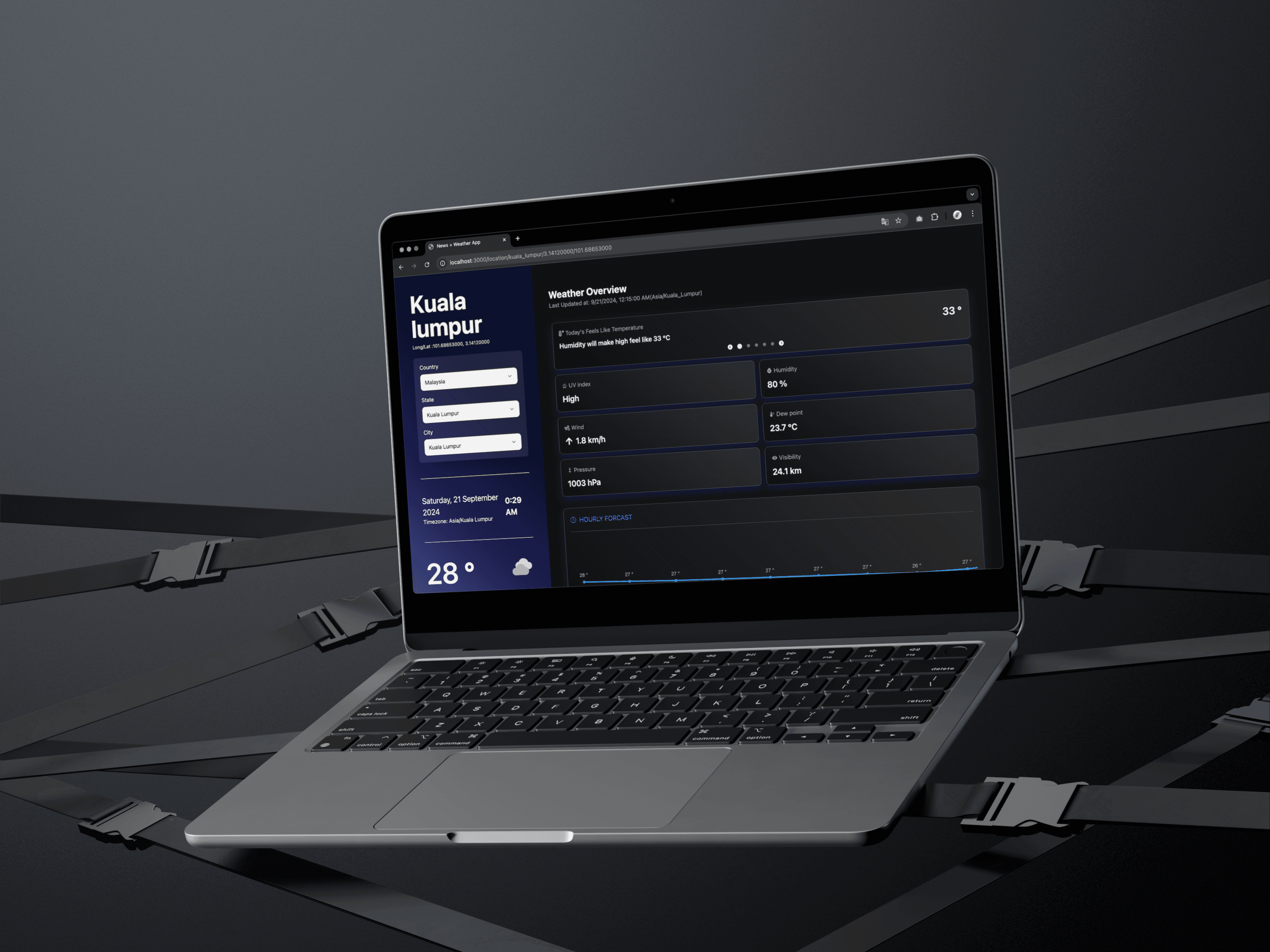 Daily News Web App Cover Image